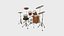 08 Drum Colors Collection - Conception d'instruments de musique de batterie
