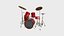 08 Drum Colors Collection - Conception d'instruments de musique de batterie