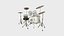 08 Drum Colors Collection - Conception d'instruments de musique de batterie