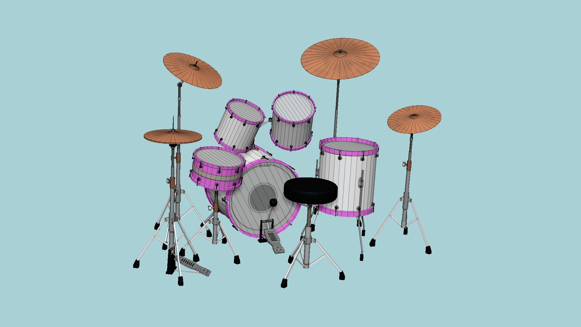 3D model 08 Drum Colors Collection - Drumming Music Instrument Design https://p.turbosquid.com/ts-thumb/7u/sHgpUW/pA/r5wire/png/1636727085/1920x1080/fit_q87/34702ed296504746d107276d27d8bcde57f24b71/r5wire.jpg