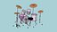 08 Drum Colors Collection - Conception d'instruments de musique de batterie