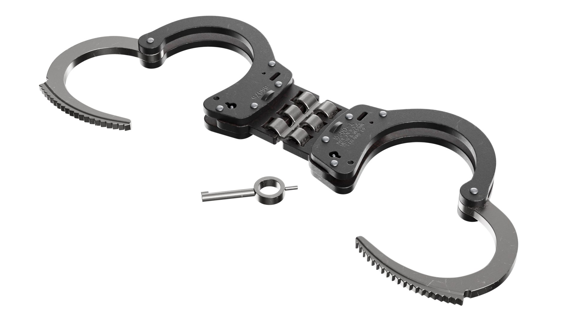 3D Handcuffs 01 B Model - TurboSquid 2332535