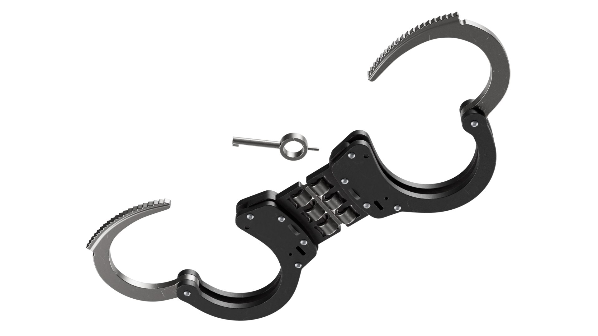3D Handcuffs 01 B Model - TurboSquid 2332535