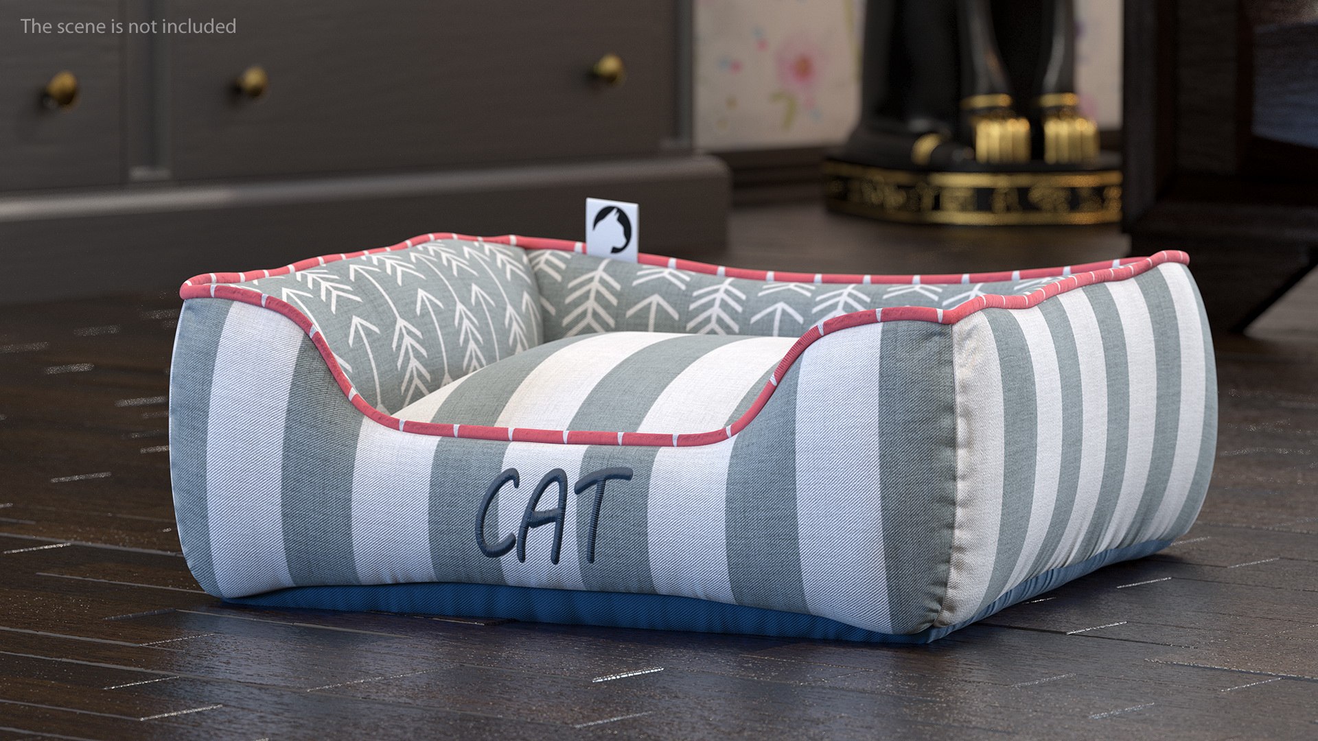 Cat Bed 3D model preview