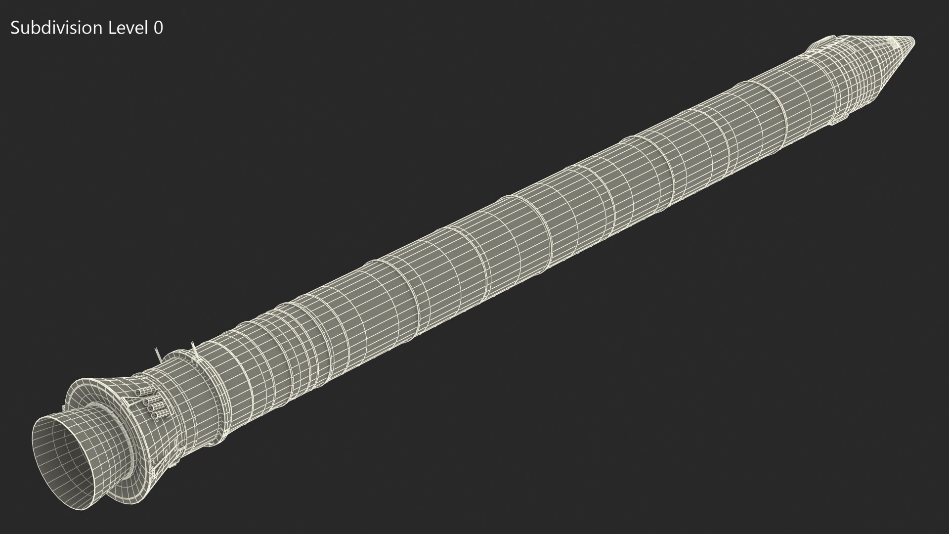 NASA Space Launch System Solid Rocket Booster 3D Model - TurboSquid 2051128