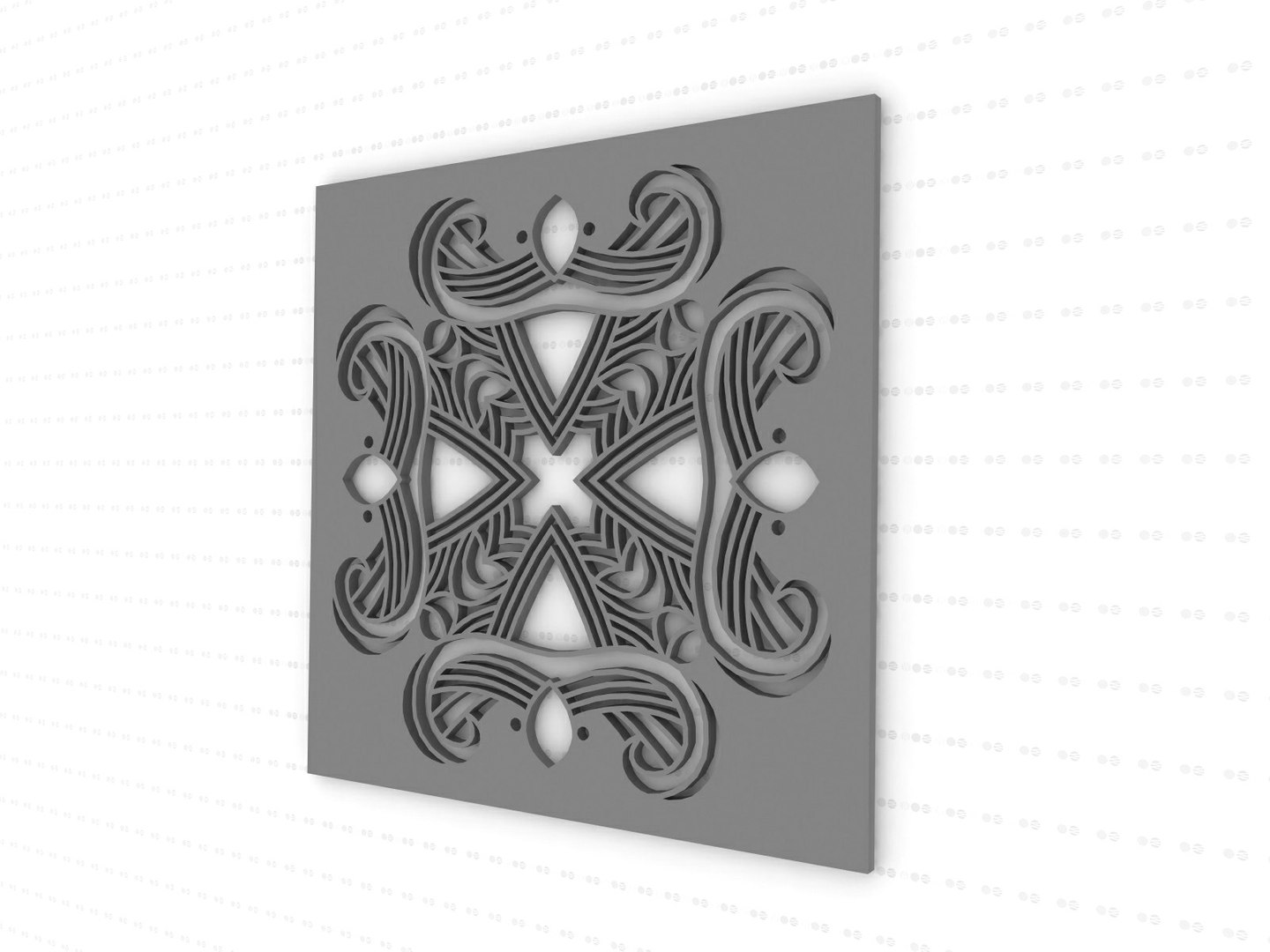 Mandala cnc 3D model - TurboSquid 1453343