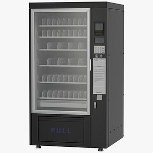 3d model drink vending machine 2