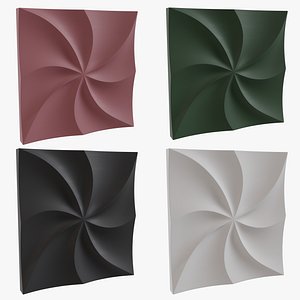 Swirl 3D Wall Panel