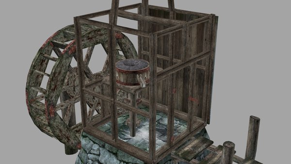 3D watermill - TurboSquid 1986362