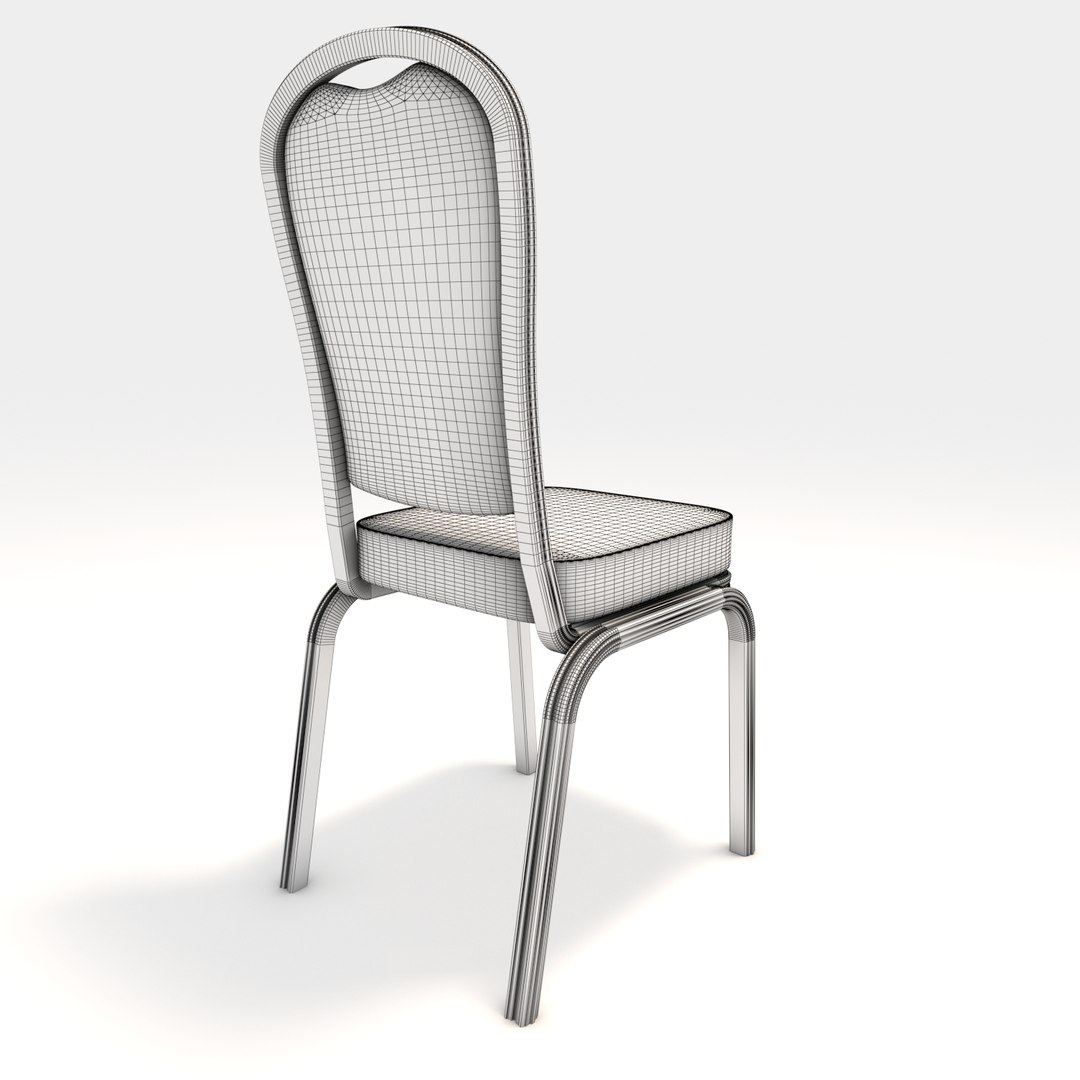 Banquet chair 3D model - TurboSquid 1468585