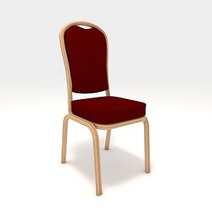 banquet chair 3D model