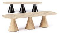 HBF Torre Soft Rectangular Conference Table