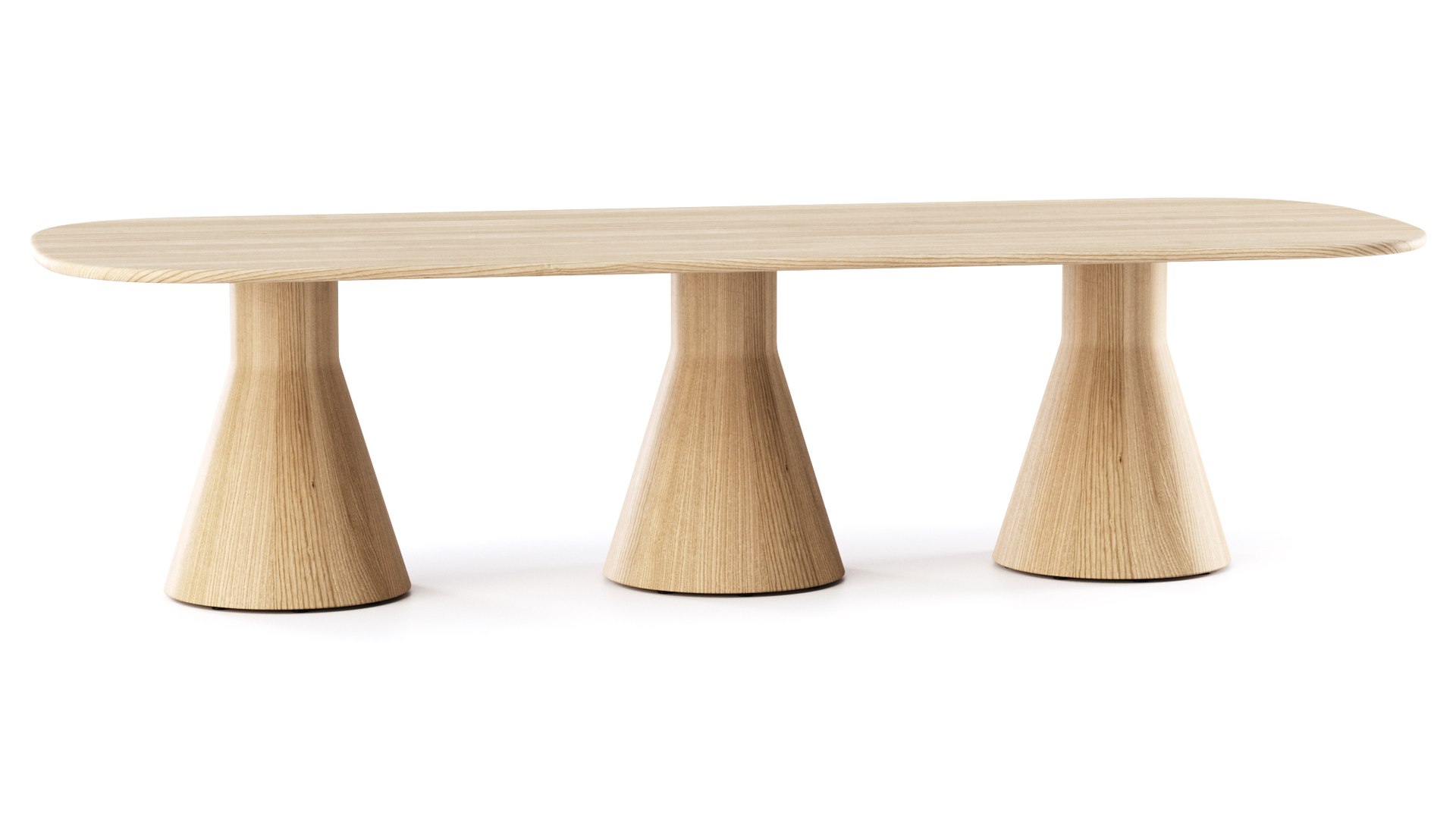 HBF Torre Soft Rectangular Conference Table 3D Model - TurboSquid 2030847