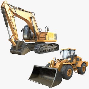 Heavy Construction Machinery - High-Quality Pack