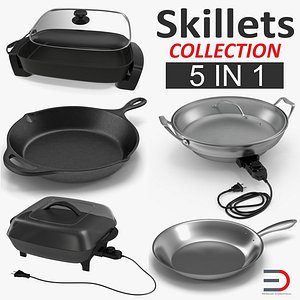 skillets electric cover 3D