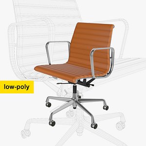 Vitra EA117 Office Chair low-poly
