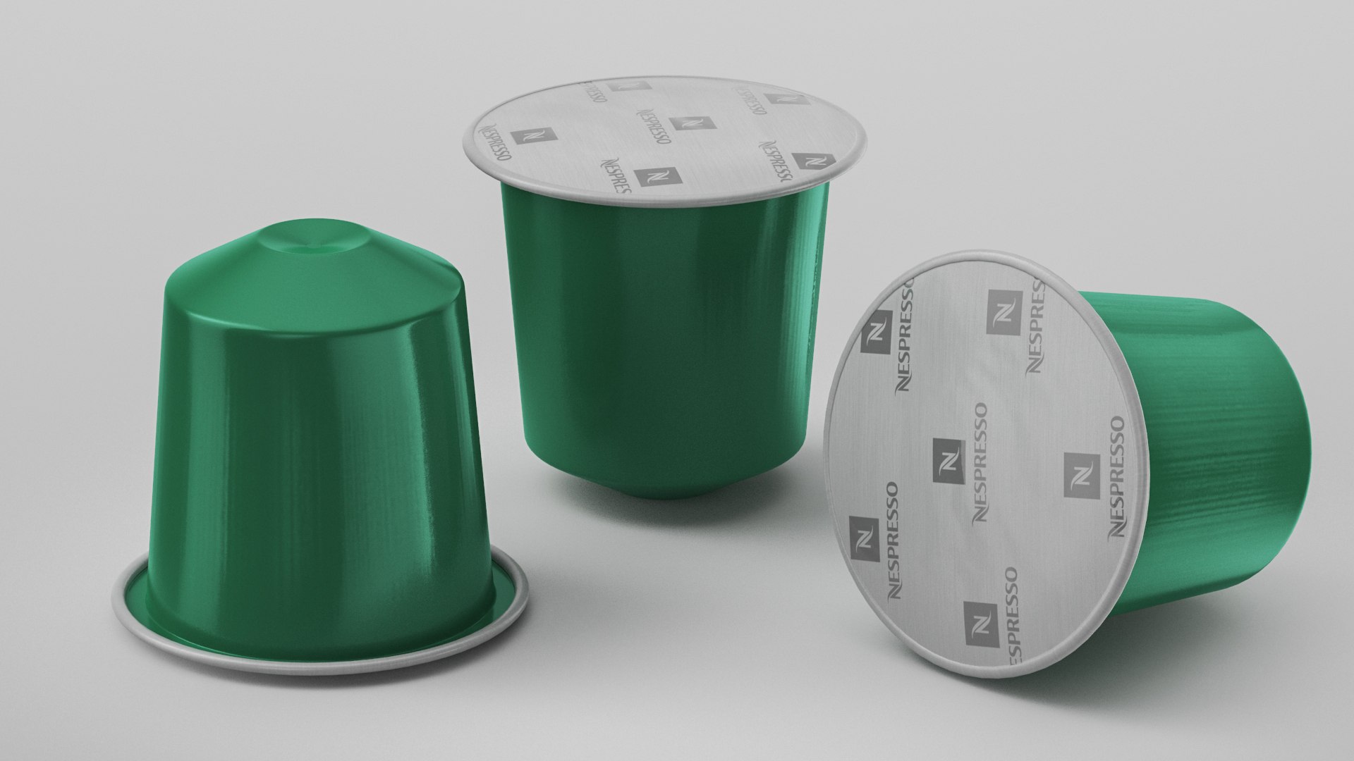 3D Model Nespresso Pod Set TurboSquid 1817431
