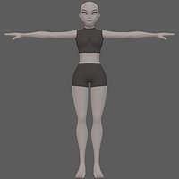 Base mesh woman 29