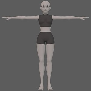 Base mesh woman 29