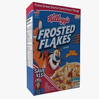 Frosted Flakes Cereal Box