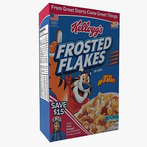 Frosted Flakes Cereal Box