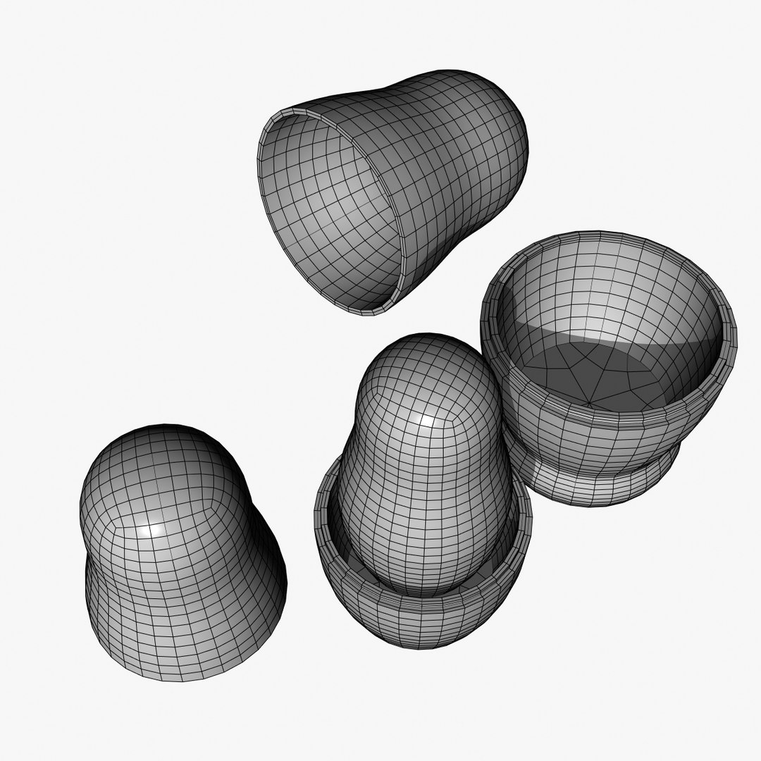 3d Model Russian Nested Dolls