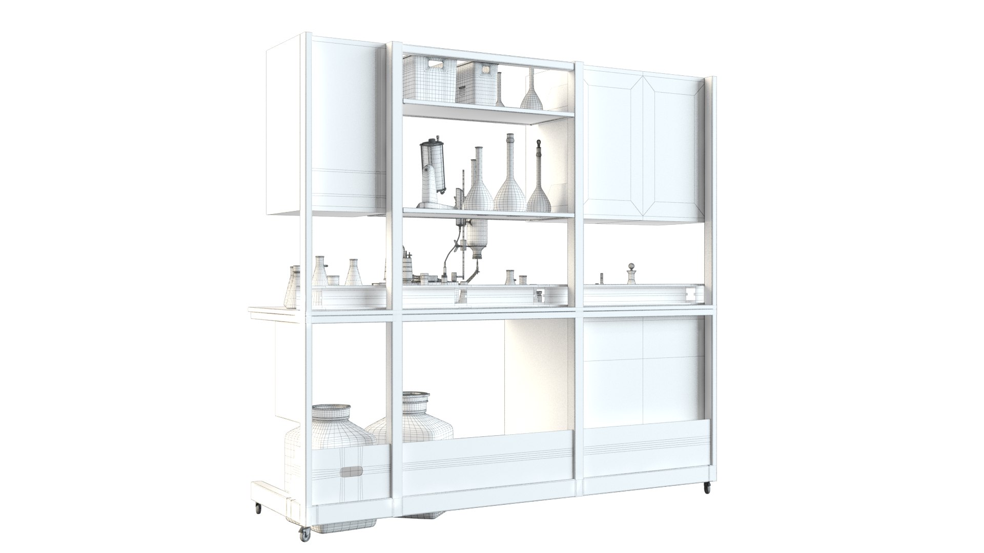 Big Lab Workbench Model - TurboSquid 1765151