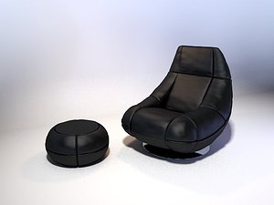 free armchair 3d model