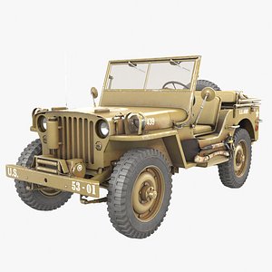 Army Jeep 3D Models for Download | TurboSquid