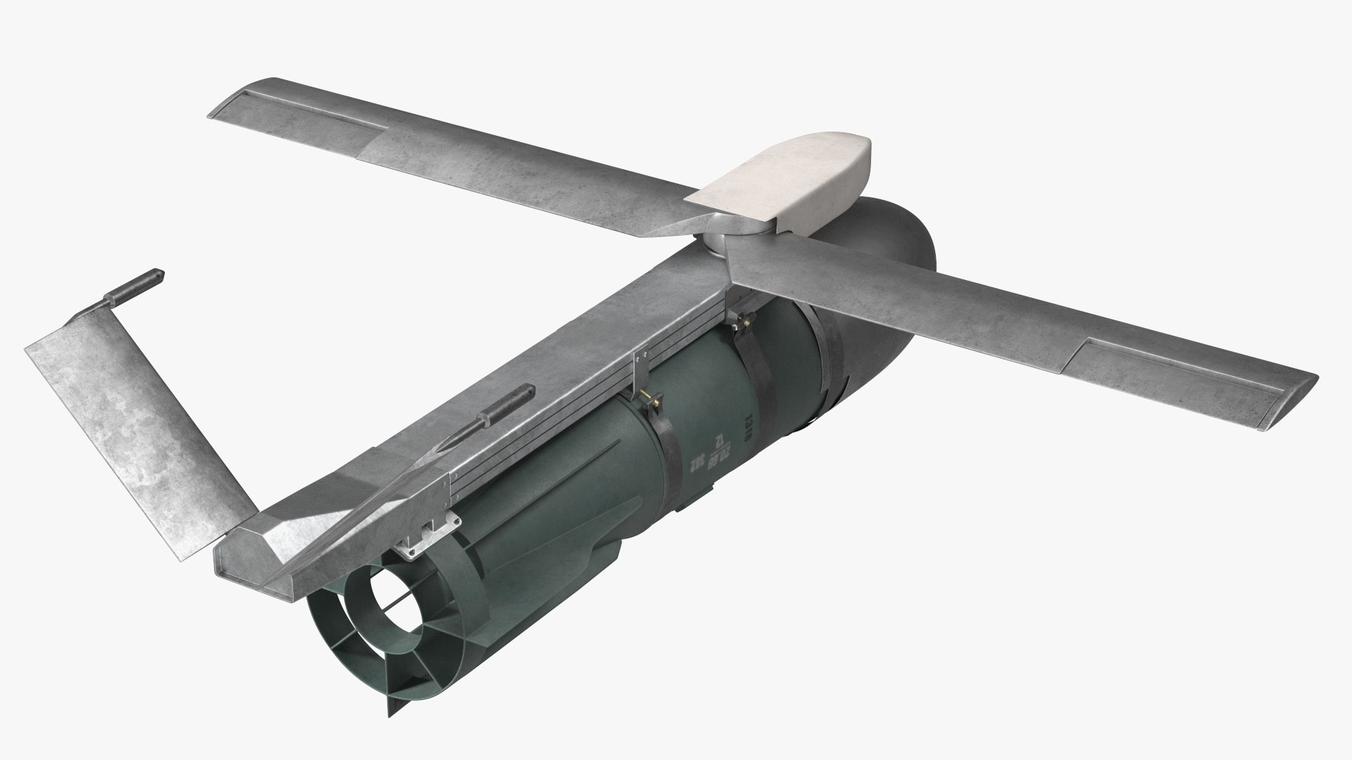 3D model Russian FAB 1500 Air Bomb with UMPK https://p.turbosquid.com/ts-thumb/7v/tTgwPp/6S/russianfab1500airbombwithumpk3dmodel016/jpg/1714091506/1920x1080/fit_q87/f20ec7a7c24ec5971f595a40d07491218e14489f/russianfab1500airbombwithumpk3dmodel016.jpg