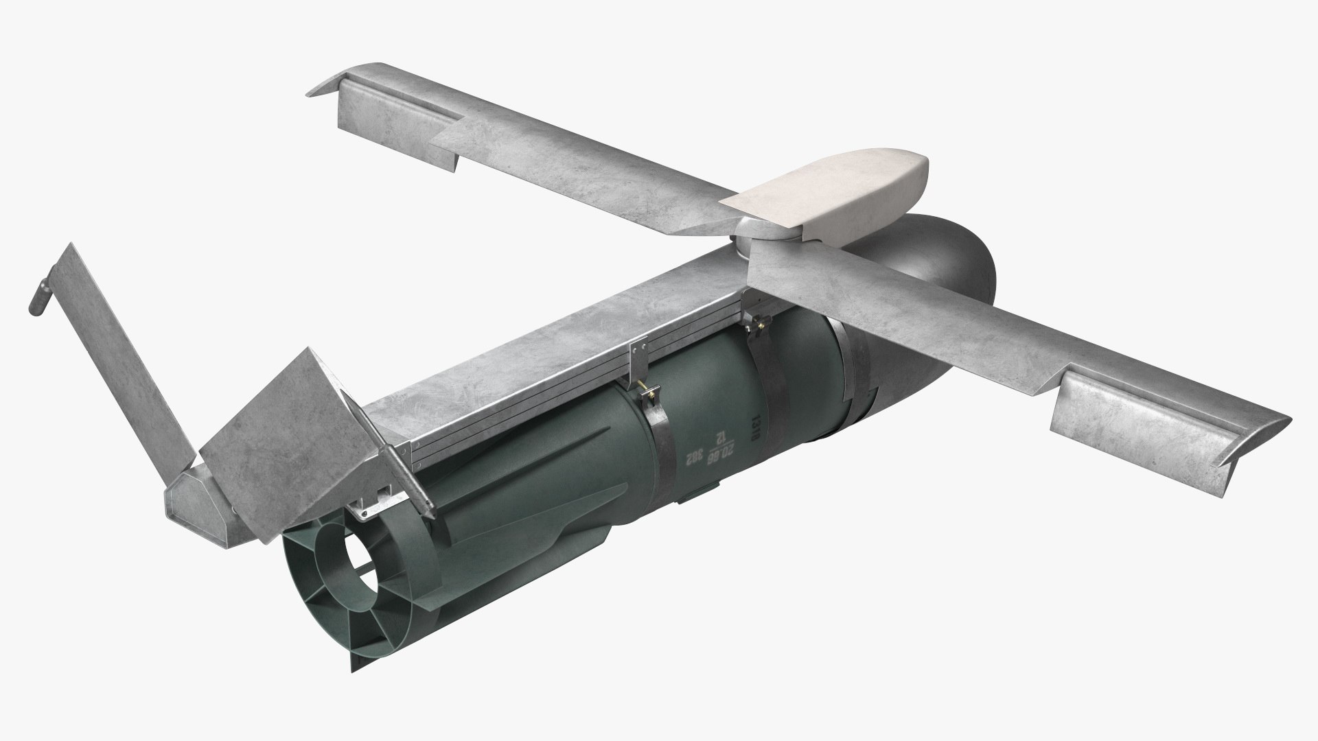 3D model Russian FAB 1500 Air Bomb with UMPK https://p.turbosquid.com/ts-thumb/7v/tTgwPp/VL/russianfab1500airbombwithumpk3dmodel009/jpg/1714091480/1920x1080/fit_q87/034ea61d371d35fafd35a224409e9d73793ded5e/russianfab1500airbombwithumpk3dmodel009.jpg