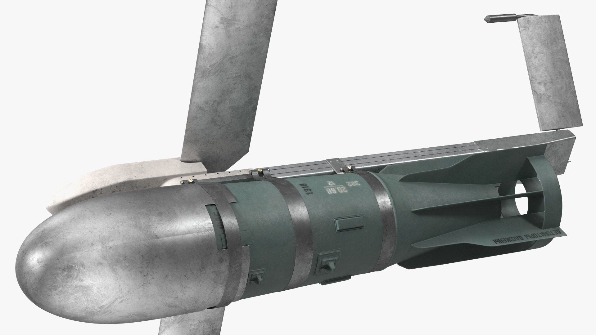 3D model Russian FAB 1500 Air Bomb with UMPK https://p.turbosquid.com/ts-thumb/7v/tTgwPp/k7/russianfab1500airbombwithumpk3dmodel018/jpg/1714091512/1920x1080/fit_q87/58be47b897deec69ee9e6048d14831f58a763419/russianfab1500airbombwithumpk3dmodel018.jpg