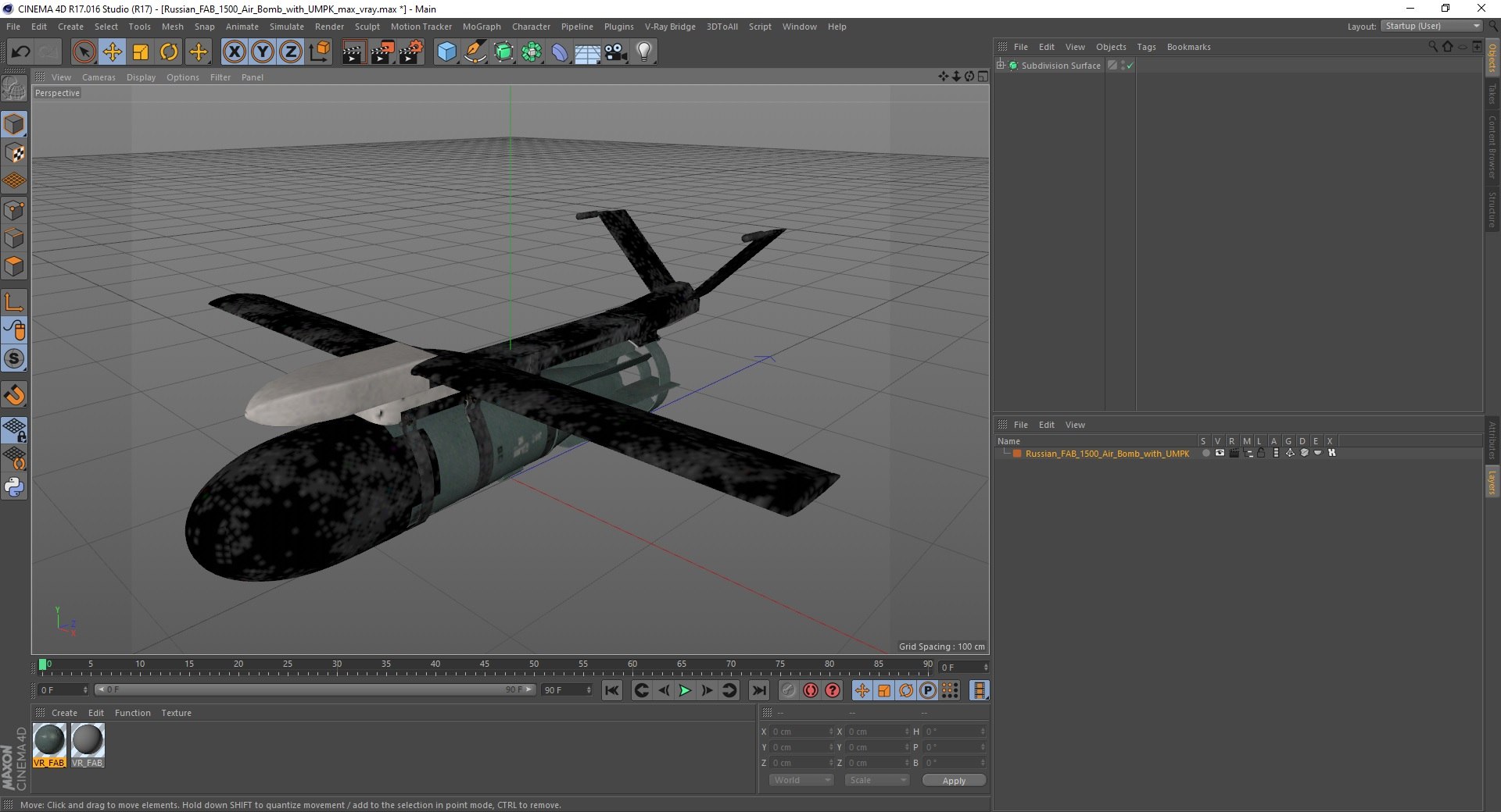 3D model Russian FAB 1500 Air Bomb with UMPK https://p.turbosquid.com/ts-thumb/7v/tTgwPp/sI/russianfab1500airbombwithumpk3dmodel045/jpg/1714091587/1920x1080/fit_q87/6a8724ff8625be7d676ad2a851c6853c5364c934/russianfab1500airbombwithumpk3dmodel045.jpg