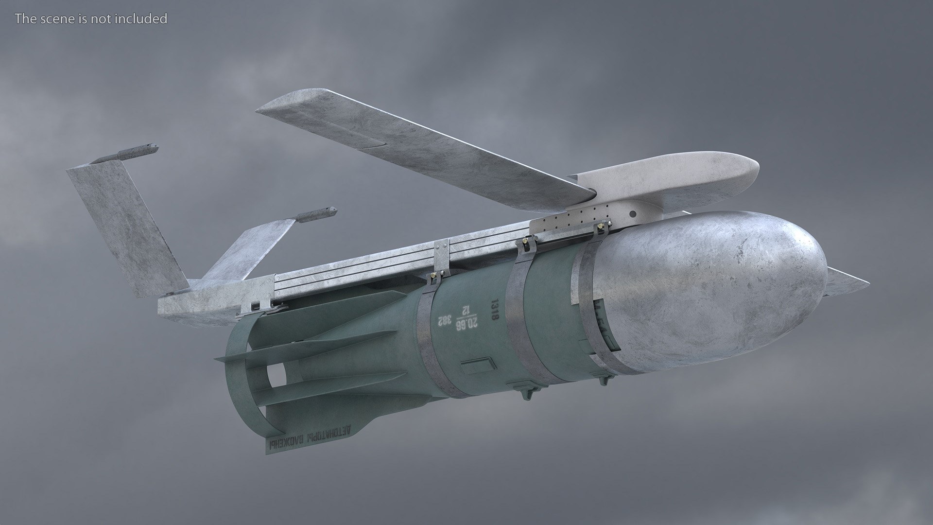 3D model Russian FAB 1500 Air Bomb with UMPK https://p.turbosquid.com/ts-thumb/7v/tTgwPp/uj/russianfab1500airbombwithumpk3dmodel006/jpg/1714091469/1920x1080/fit_q87/9fbc0c8fabb92c651b13a57ec542aba3c6d9c7f8/russianfab1500airbombwithumpk3dmodel006.jpg