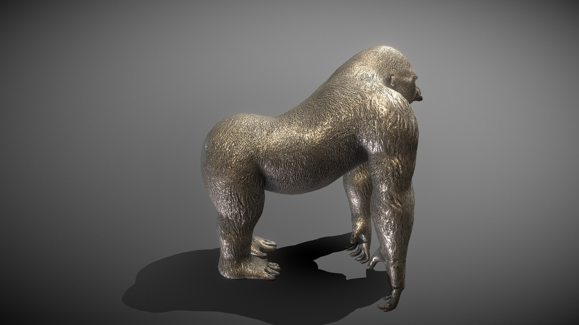 3D model Gorilla Bronze Statue https://p.turbosquid.com/ts-thumb/7v/ygDZYB/Wv/qq20230109201019/png/1673266897/1920x1080/fit_q87/e56064bb513ac4a20512950d5f321bee40ac9b06/qq20230109201019.jpg
