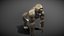 Gorilla Bronze Statue