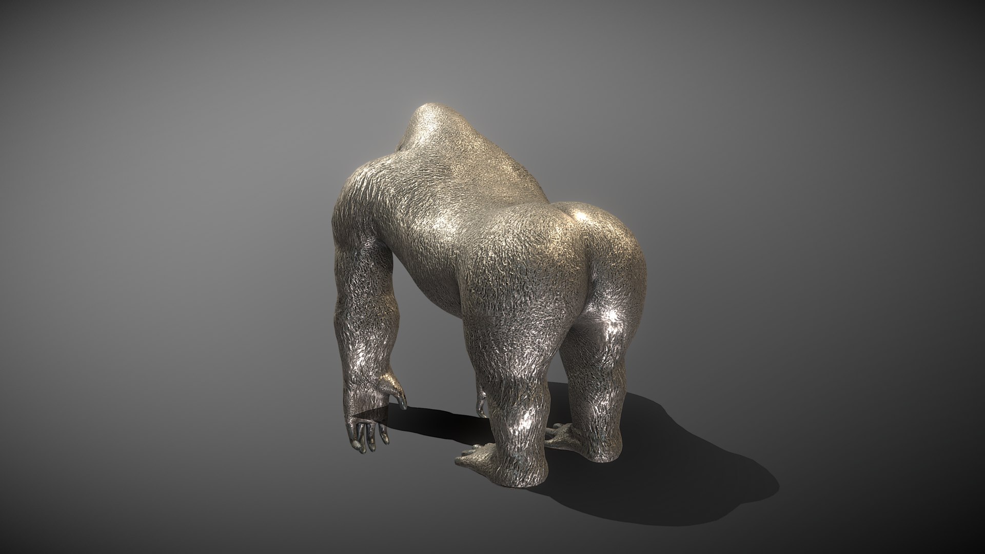 3D model Gorilla Bronze Statue https://p.turbosquid.com/ts-thumb/7v/ygDZYB/xI/qq20230109201032/png/1673266903/1920x1080/fit_q87/5d2378e9edbf020b315651bbd976e7d72c38fefe/qq20230109201032.jpg