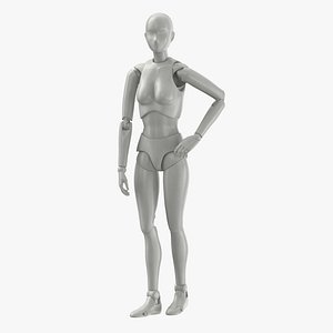 Female Mannequin Rigged