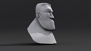 cartoon head