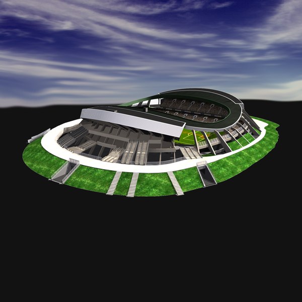 modèle 3D de Stade de la Beaujoire - TurboSquid 649096