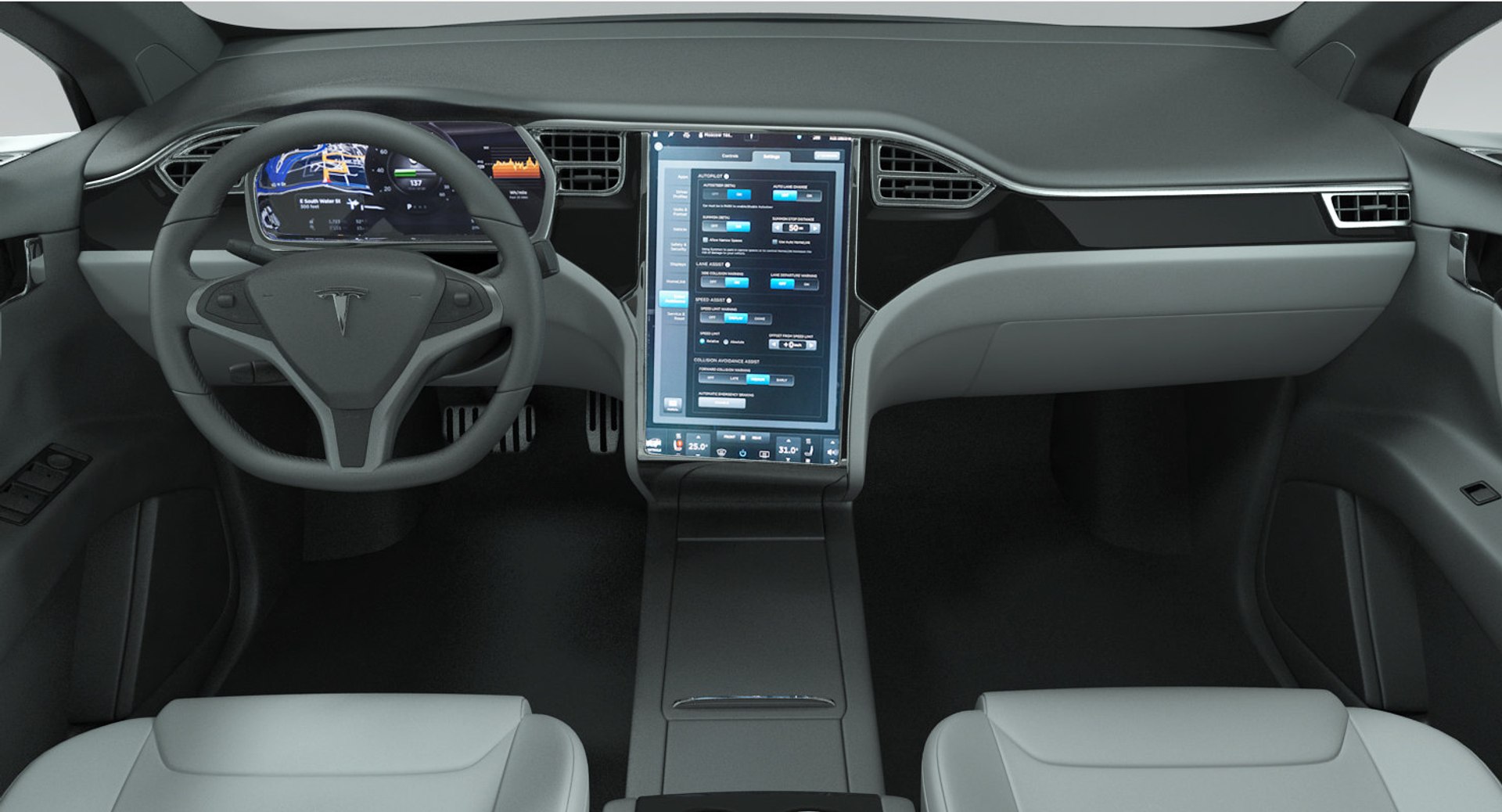 Tesla cars 2 s 3D model - TurboSquid 1284029