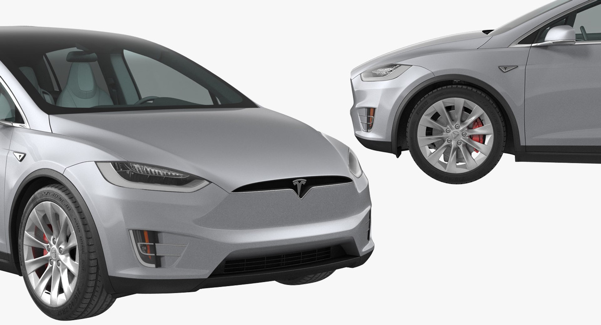 Tesla cars 2 s 3D model - TurboSquid 1284029
