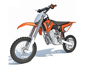 KTM Motocross Racing Bike