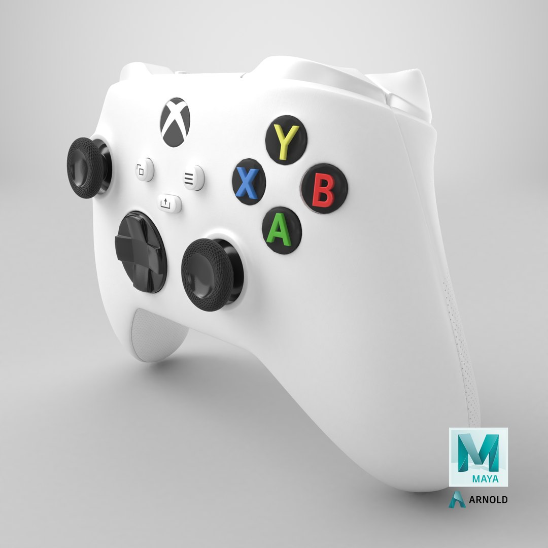 xbox series joystick 3D model https://p.turbosquid.com/ts-thumb/7w/6UoCLA/eM/stemcell_maya_arnold_render/png/1764024618/1920x1080/fit_q87/dce791f3dad39a5380a8ab2a29cafd88fdbe2e4f/stemcell_maya_arnold_render.jpg