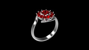 3D Wedding Ring