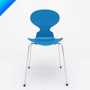 3d ant chair arne jacobsen model