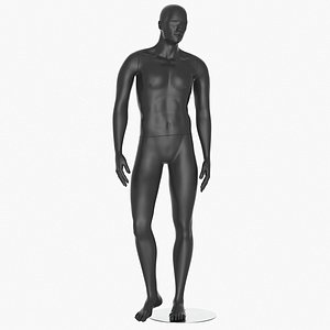 3D Male Mannequin Pose 03