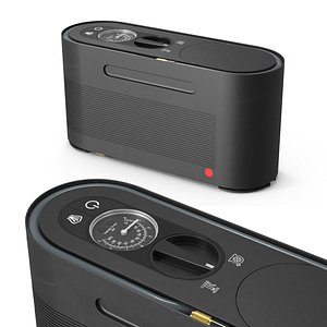 Electric Tire Inflator Kit Black