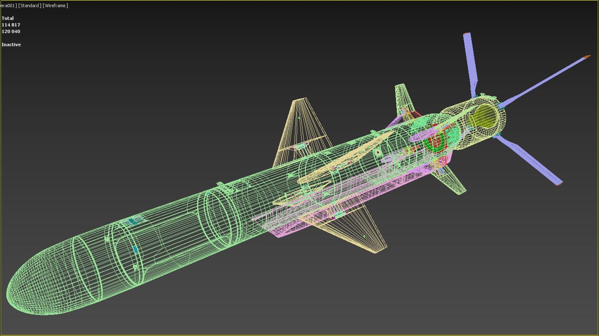 KH-35 Anti-Ship Missile 3D model - TurboSquid 1982731