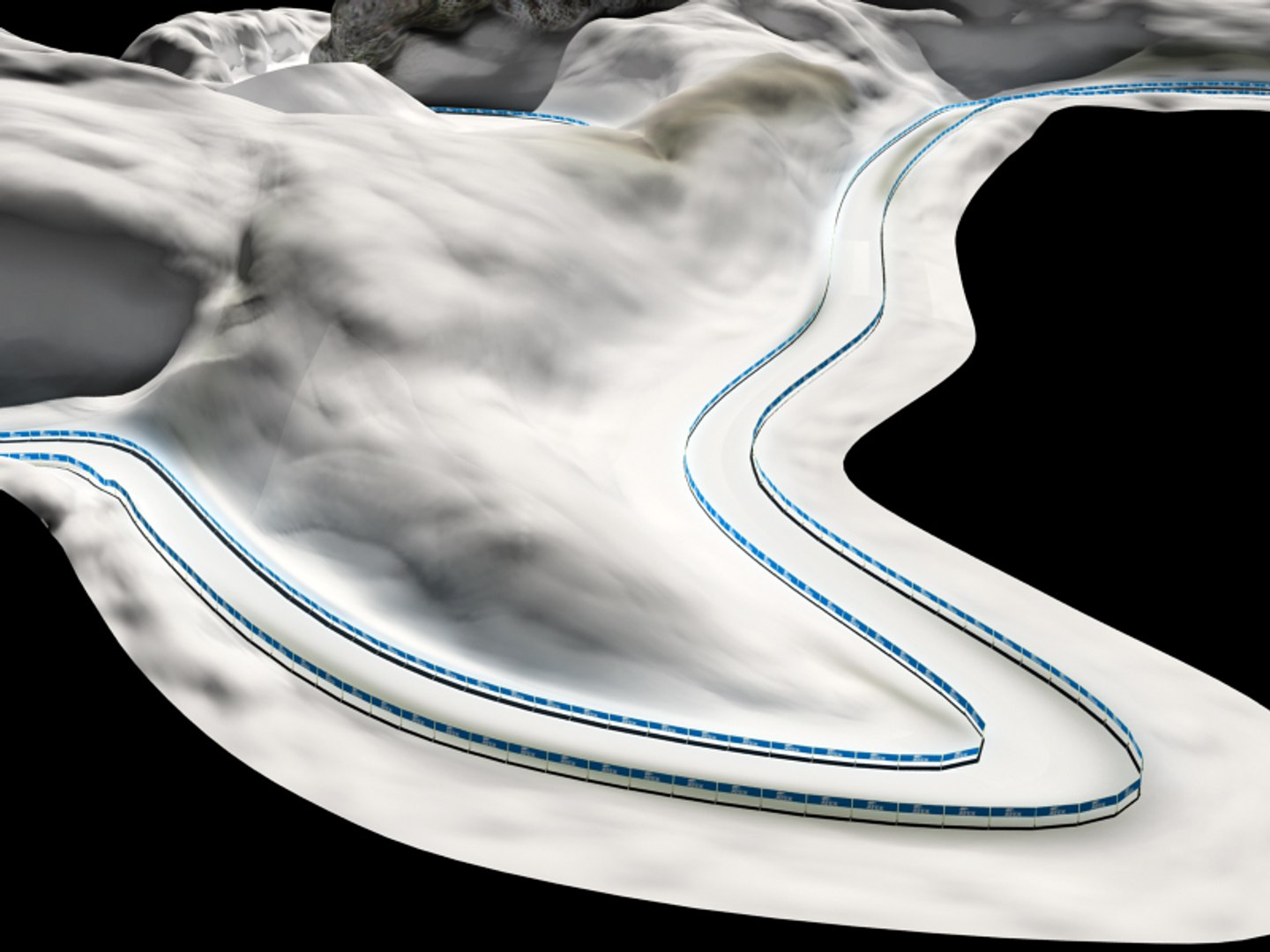3d Model Biathlon Track